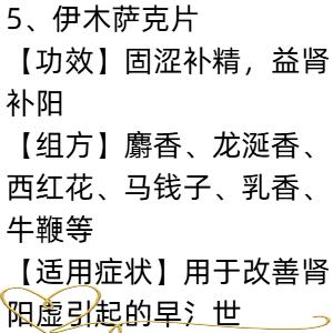 男性保健：力不从心？7种中成药，固敛肾精，兼补肾阳！